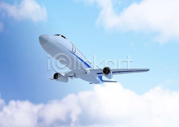 사람없음 3D PSD 입체 편집이미지 3D소스 교통 교통수단 구름(자연) 그래픽 비행 비행기 편집소스 하늘 항공 항공교통