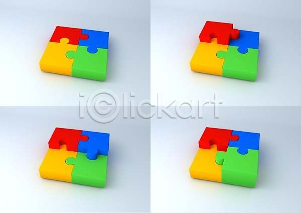 사람없음 3D PSD 입체 편집이미지 3D소스 그래픽 놀이용품 오브젝트 조각 조각(피스) 컬러풀 퍼즐 퍼즐조각 편집소스