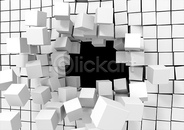 복잡 분석 사람없음 3D PSD 입체 편집이미지 3D소스 공간 구멍 그래픽 무늬 백그라운드 블록 사각형 상자 육면체 정사각형 조각 조각(피스) 큐브 파편 패턴 편집소스