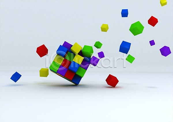 복잡 분석 사람없음 3D PSD 입체 편집이미지 3D소스 그래픽 무늬 백그라운드 블록 사각형 상자 육면체 정사각형 조각 조각(피스) 컬러풀 큐브 파편 패턴 편집소스