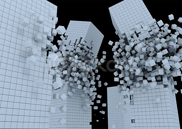 복잡 분석 사람없음 3D PSD 입체 편집이미지 3D소스 그래픽 기둥 무늬 백그라운드 붕괴 블록 사각형 상자 손상 육면체 정사각형 조각 조각(피스) 큐브 파편 패턴 편집소스
