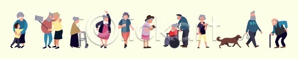 군중 남자 사람 여자 EPS 일러스트 해외이미지 개 거리 건강 고립 공원 그룹 그림 달리기 도시 돌봄 라이프스타일 만화 세트 수집 스포츠 시민 야외 여름(계절) 옛날 유행 장애인 지팡이 카메라 커플 포스터 플랫 해외202004 해외일러스트