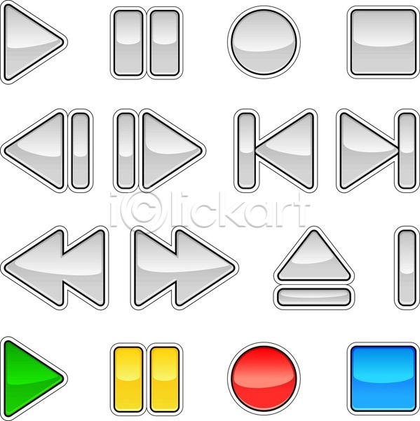 EPS 아이콘 일러스트 해외이미지 고립 그래픽 금속 다음 디자인 멀티미디어 메뉴 빛 사인 세트 손잡이 수집 심볼 엘리먼트 음악 인터페이스 장비 제어 철강 터치 해외202004 회색