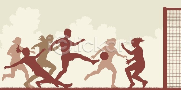 흥분 사람 여자 EPS 실루엣 일러스트 해외이미지 갈색 게임 경기 골 공 공격 공백 그물 놀이 발사 스포츠 윤곽 점수 축구 카피스페이스 포즈 해외202004 해외일러스트