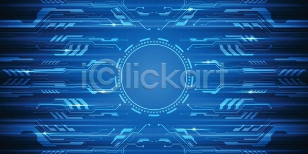 미래 사람없음 EPS 일러스트 해외이미지 그래픽 디자인 디지털 추상 컨셉 파란색 해외202004 해외일러스트