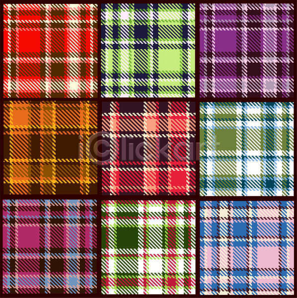 사람없음 EPS 일러스트 해외이미지 갈색 디자인 체크무늬 초록색 패턴 패턴백그라운드 해외202004