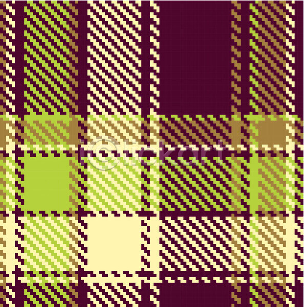 사람없음 EPS 일러스트 해외이미지 갈색 디자인 체크무늬 초록색 패턴 패턴백그라운드 해외202004