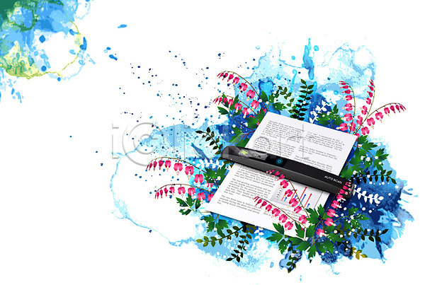 사람없음 AI(파일형식) 일러스트 꽃 꽃백그라운드 노루귀 문서 백그라운드 스캐너 스캔 식물 잎 자연 전자제품 정보기술 종이 컬러 퓨전 휴대용