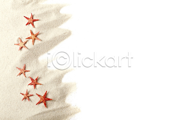 사람없음 JPG 포토 모래 백그라운드 불가사리 스튜디오촬영 실내 여름(계절) 오브젝트 풍경(경치)