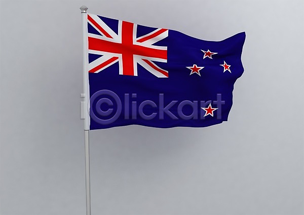 사람없음 3D PSD 입체 편집이미지 3D소스 국기 그래픽 깃대 깃발 나라 뉴질랜드 뉴질랜드국기 무늬 문양 백그라운드 별 상징 오세아니아 편집소스