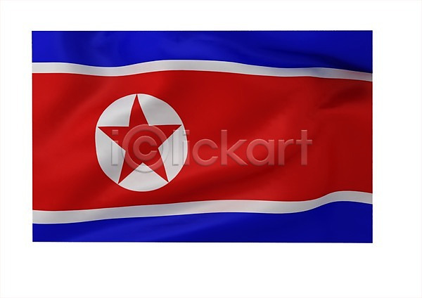 사람없음 3D PSD 입체 편집이미지 3D소스 국기 그래픽 깃발 나라 무늬 문양 백그라운드 별 북한 북한국기 빨간색 상징 아시아 줄무늬 컬러 파란색 편집소스 흰색