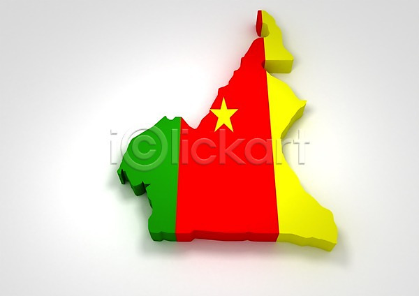 사람없음 3D PSD 입체 편집이미지 3D소스 국기 그래픽 깃발 나라 노란색 모양 무늬 문양 백그라운드 별 빨간색 삼색기 상징 세로줄 아프리카 줄무늬 지도 초록색 카메룬 카메룬국기 컬러 편집소스