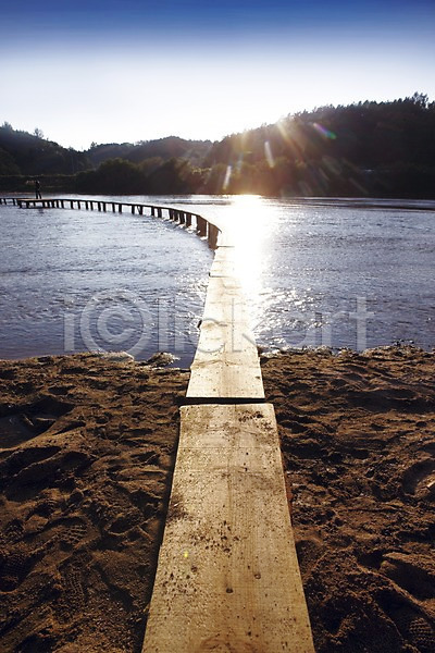 사람없음 JPG 포토 강 나무 나무판자 다리(건축물) 모래 시설물 식물 아시아 야외 영주 자연 주간 풍경(경치) 한국 햇빛