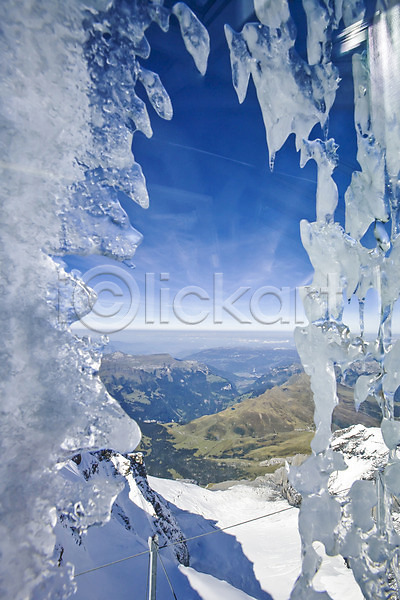 사람없음 JPG 포토 겨울 계절 눈(날씨) 산 스위스 야외 얼음 유럽 자연 주간 풍경(경치) 해외 해외풍경