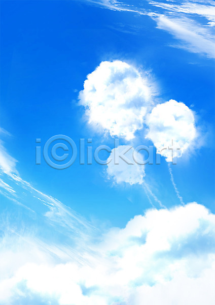 사람없음 PSD 편집이미지 포토일러 합성일러스트 구름(자연) 모양 백그라운드 자연 편집 편집일러스트 풍경(경치) 풍선 하늘