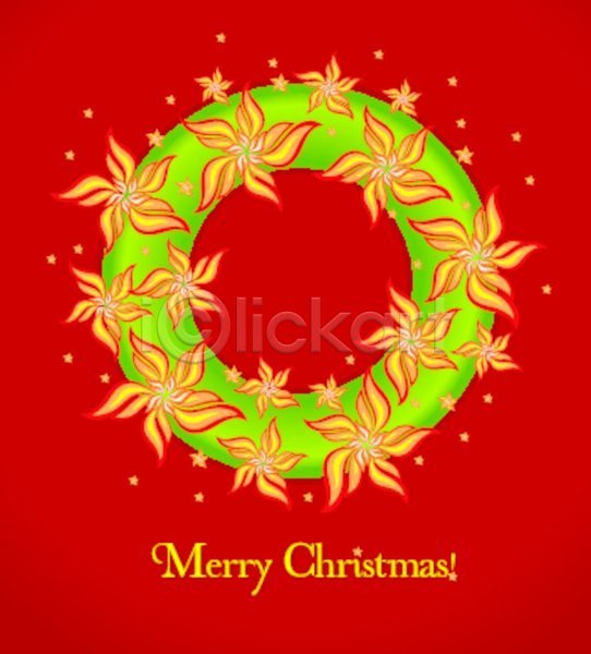 축하 사람없음 EPS 일러스트 해외이미지 디자인 메리크리스마스 빨간색 장식 크리스마스 크리스마스리스 해외202004