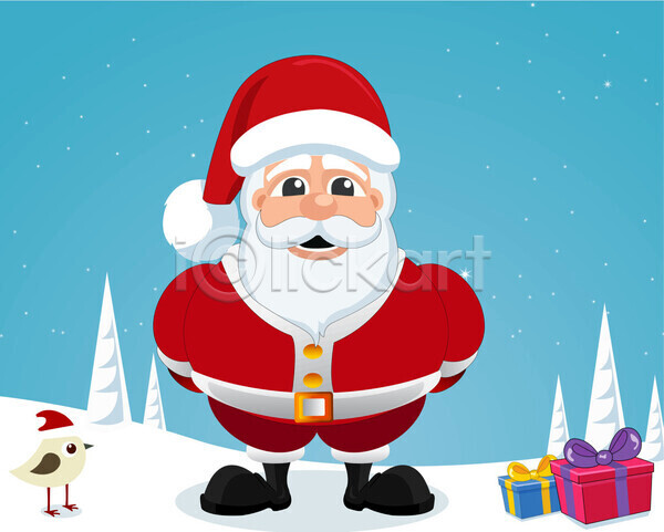 축하 남자 노년 노인남자한명만 한명 EPS 일러스트 해외이미지 겨울 디자인 백그라운드 산타모자 산타클로스 선물상자 조류 크리스마스 크리스마스선물 파란색 한마리 해외202004