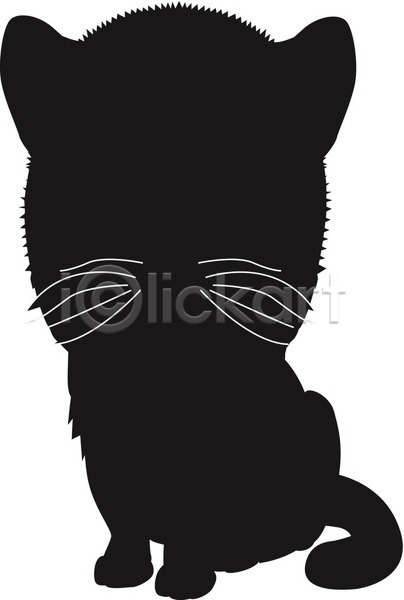 EPS 실루엣 옆모습 일러스트 해외이미지 1 검은색 고립 고양이 귀 그래픽 그림 꼬리 동물 디자인 라벨 머리 모양 문신 반려동물 백그라운드 사인 심볼 앉기 엘리먼트 육식동물 윤곽 자연 클립아트 포유류 해외202004 흰색