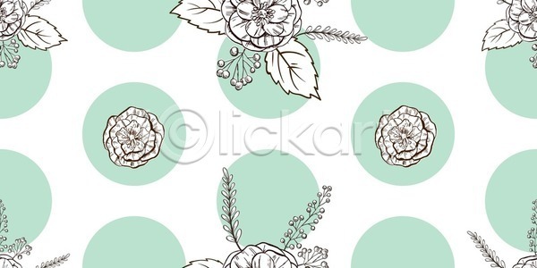 EPS 일러스트 해외이미지 그림 꽃 꽃다발 꽃무늬 꽃잎 내추럴 디자인 백그라운드 벚꽃 벽지 복고 봄 손 수확 스케치 식물 여름 오리지널 유행 인쇄 자연 직물 질감 초록색 타일 패턴 해외202004 해외일러스트 흰색 히피