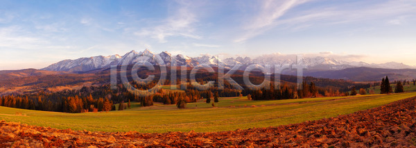 사람없음 JPG 포토 해외이미지 4월 계곡 계절 구름 나무 노란색 맑음 목재 밭 백그라운드 봄 산 숲 슬로바키아 시골 언덕 여행 자연 전나무 절정 초록색 파노라마 파란색 폴란드 풍경 하늘 해외202004 해외포토 휴가 흰색