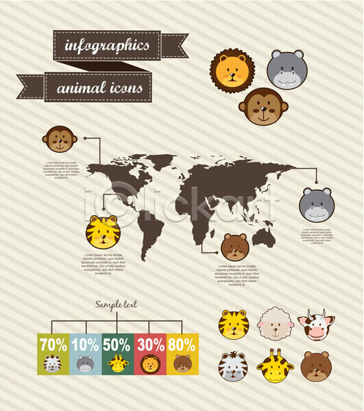 사람없음 EPS 일러스트 해외이미지 동물 디자인 비즈니스 인포그래픽 정보 지도 해외202004