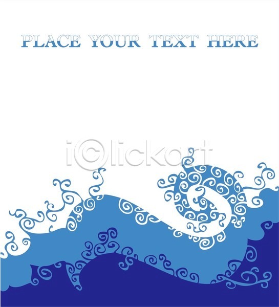 아이디어 우아함 화려 EPS 일러스트 해외이미지 곡선 꽃 꽃무늬 디자인 모양 물 미술 바다 백그라운드 벽지 복고 소용돌이 스타일 엘리먼트 잎 자연 장식 추상 컨셉 파도 파란색 해외202004