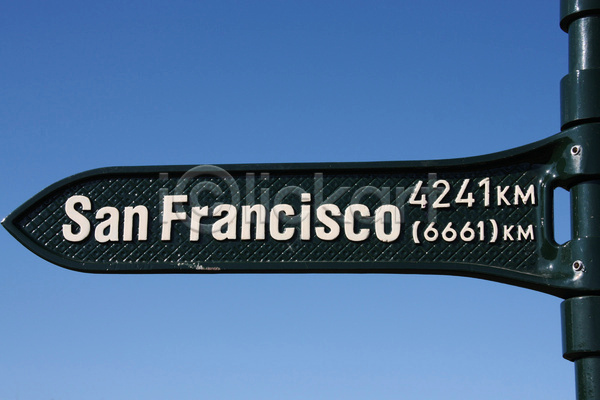사람없음 JPG 포토 해외이미지 거리 노란색 도로 도로표지판 방향 봉 사인 샌프란시스코 여행 지도 충고 캘리포니아 표시 해외202004