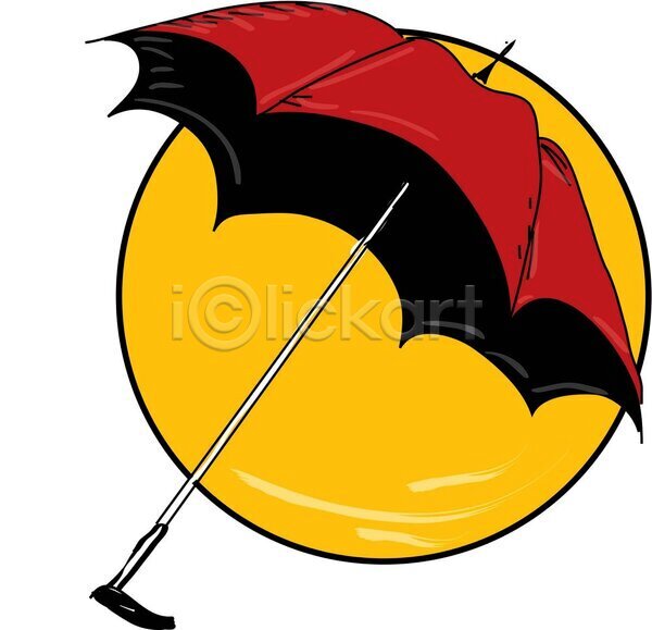 보호 위험 EPS 일러스트 해외이미지 가을(계절) 계절 날씨 문제 보안 보호자 복고 봄 비즈니스 빨간색 손잡이 안전 암호 양산 오픈 우산 컨셉 해결 해외202004 헬프