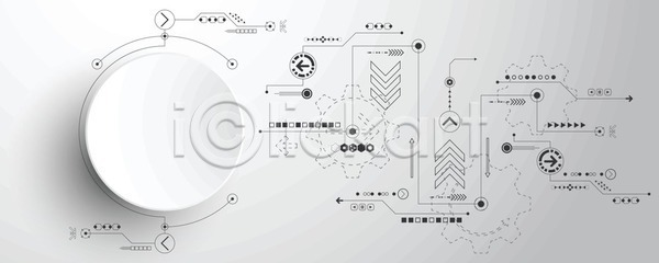 사람없음 EPS 일러스트 해외이미지 그래픽 디자인 디지털 원형 추상 해외202004 흰색