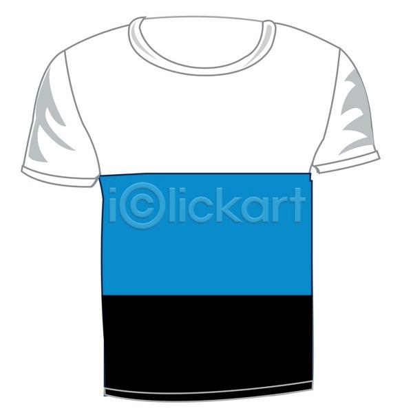 EPS 일러스트 해외이미지 검은색 깃발 드레스 사인 심볼 에스토니아 연도 일반 직물 티셔츠 파란색 해외202004 흰배경