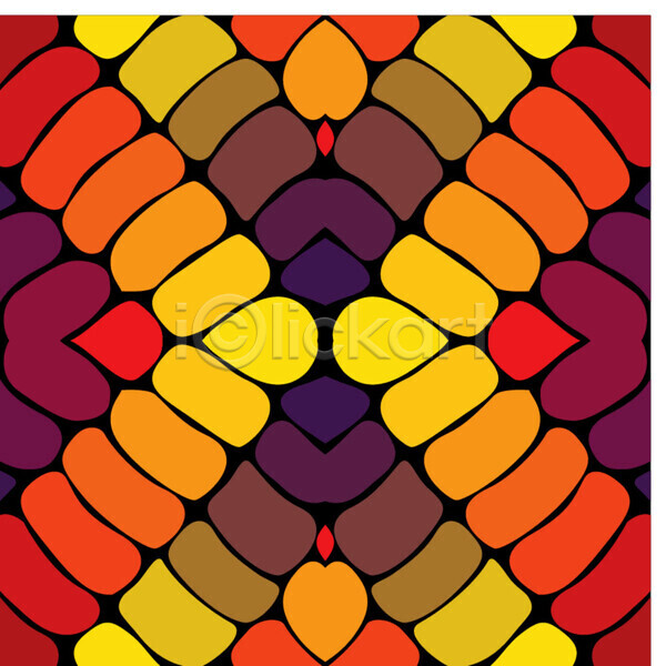 EPS 일러스트 해외이미지 그림 노란색 디자인 미술 백그라운드 보라색 분홍색 빨간색 사인 스케치 오렌지 옥수수 제비꽃 클립 타일 패턴 해외202004