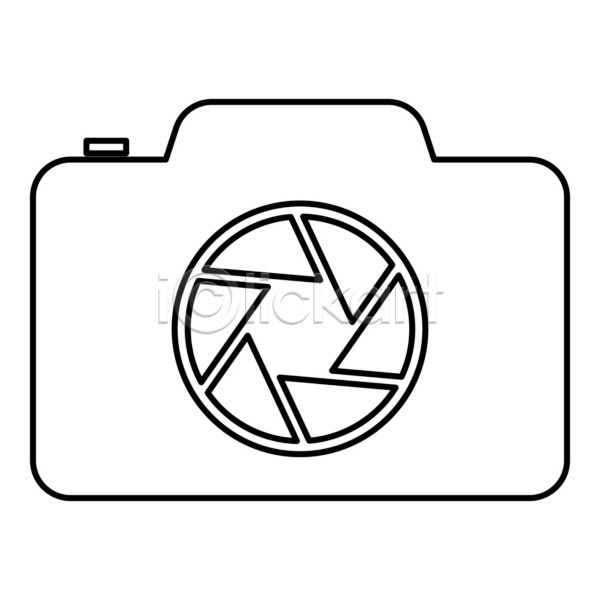 EPS 아이콘 일러스트 해외이미지 검은색 고립 그래픽 그림 디지털 발사 불꽃(불) 사진촬영 선 셔터 슛 윤곽 장비 전자 직업 카메라 컨셉 프레임 해외202004