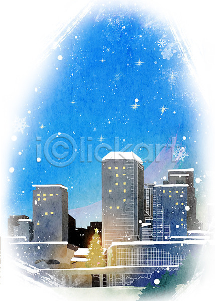 추위 사람없음 PSD 일러스트 건축물 겨울 겨울배경 계절 나무 눈(날씨) 눈내림 도시 백그라운드 빌딩 식물 조명 크리스마스장식 크리스마스트리 풍경(경치)