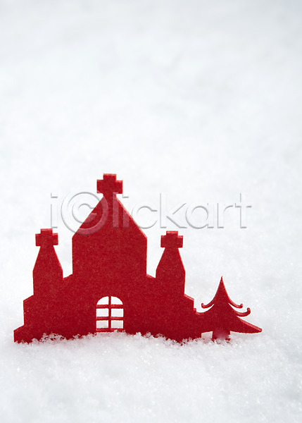 사람없음 JPG 포토 건축물 기념일 나무 눈(날씨) 빨간색 설원 스튜디오촬영 오브젝트 이벤트 장식 주택 컬러 크리스마스 크리스마스용품 크리스마스장식
