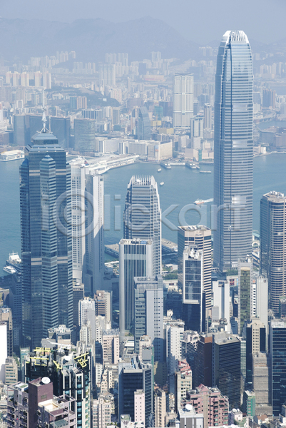 사람없음 JPG 포토 해외이미지 고층빌딩 도시 스카이라인 아시아 중국 해외202004 홍콩