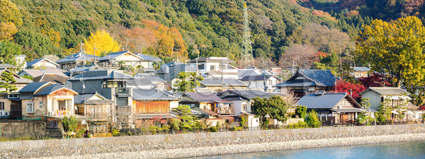 사람없음 JPG 포토 해외이미지 교토 야외 일본 주간 주택 풍경(경치) 해외202004