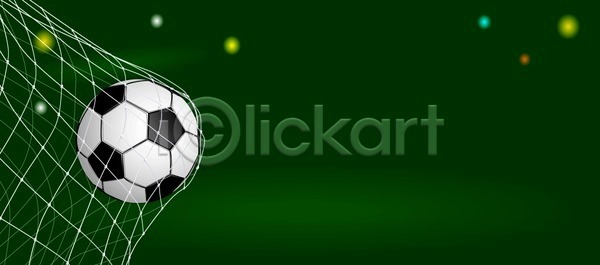 EPS 일러스트 해외이미지 골 공 배너 백그라운드 스포츠 초록색 축구 축구공 해외202004 해외일러스트