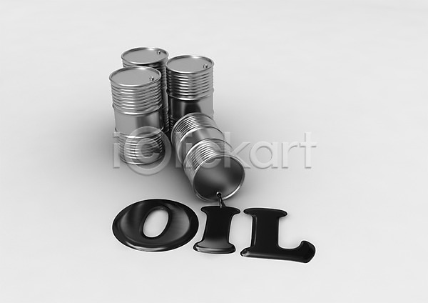 사람없음 3D PSD 편집이미지 3D소스 그래픽 단어 대문자 석유 석유통 알파벳 에너지 연료 영어 컴퓨터그래픽 편집소스 회색배경