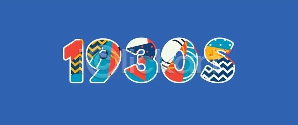 아이디어 30대 EPS 일러스트 해외이미지 단어 미술 역사 연도 컨셉 타이포그라피 테마 해외202004 해외일러스트