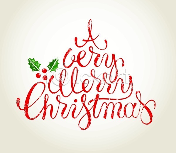 축하 사람없음 EPS 일러스트 해외이미지 디자인 레터링 메리크리스마스 백그라운드 빨간색 크리스마스 크리스마스카드 타이포그라피 해외202004 호랑가시나무열매