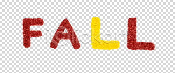 사람없음 PNG 편집이미지 가을(계절) 계절 노란색 단어 대문자 문자 빨간색 알파벳 영어 오브젝트 컬러 편집 편집소스