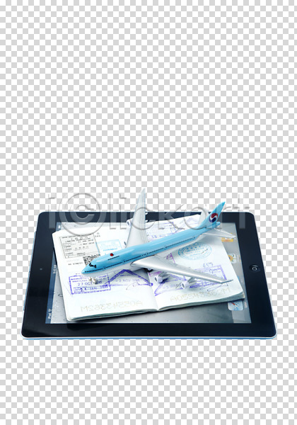 사람없음 PNG 편집이미지 모형 비행기 비행기모형 여권 여행 여행용품 오브젝트 장난감 전자제품 태블릿 통신기기 편집 편집소스