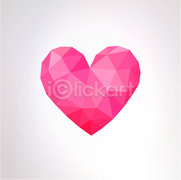 사랑 사람없음 AI(파일형식) 아이콘 입체 입체아이콘 무늬 백그라운드 분홍색 삼각형 컬러 패턴 하트