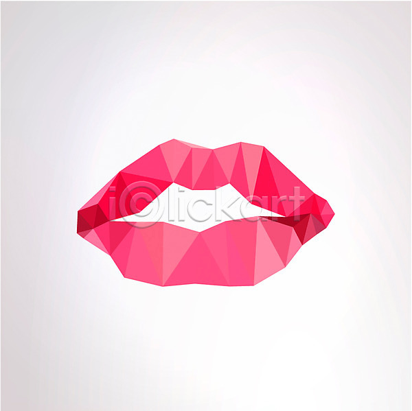 사람없음 AI(파일형식) 아이콘 입체 입체아이콘 무늬 백그라운드 분홍색 삼각형 입모양 입술 입술모양 컬러 패턴