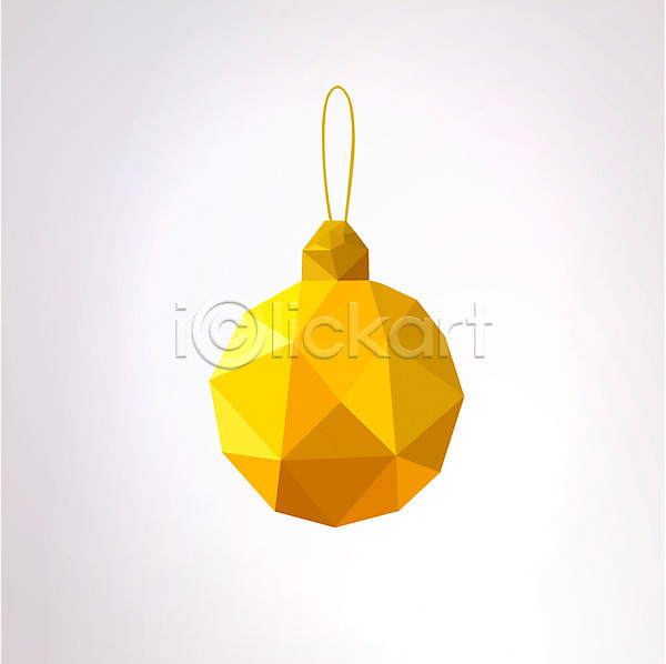 사람없음 AI(파일형식) 아이콘 입체 입체아이콘 노란색 무늬 방울(장식품) 백그라운드 삼각형 오브젝트 장식 컬러 크리스마스장식 패턴