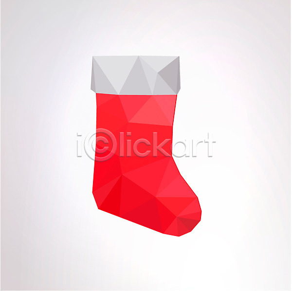 사람없음 AI(파일형식) 아이콘 입체 입체아이콘 무늬 백그라운드 빨간색 삼각형 양말 오브젝트 장식 컬러 크리스마스장식 패턴