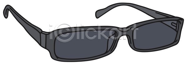 EPS 일러스트 해외이미지 검은색 고글 금속 독서 만화 복고 스포츠 안경 어둠 태양 프레임 플라스틱 해외202004 해외일러스트