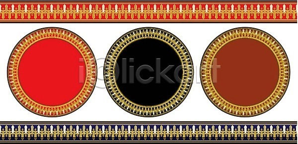 EPS 일러스트 해외이미지 그래픽 디자인 모양 백그라운드 벽지 선 스타일 엘리먼트 원형 장식 직물 추상 칼 컬러풀 패턴 프레임 해외202004 해외일러스트 황금