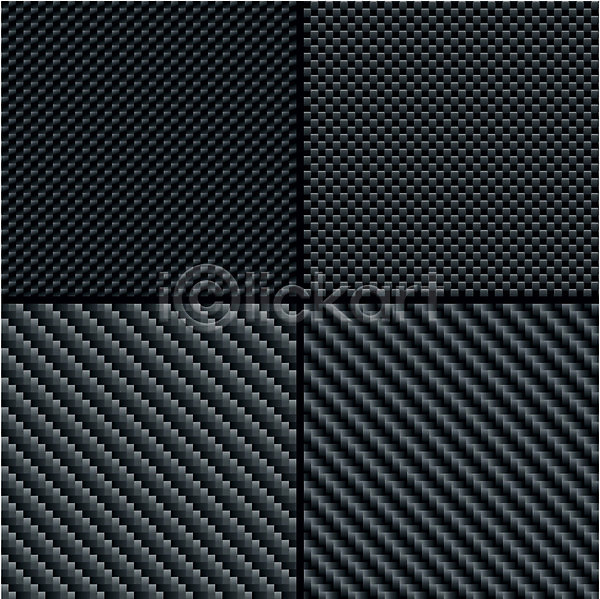 EPS 일러스트 해외이미지 검은색 백그라운드 섬유 정사각형 질감 짜임 패턴 해외202004 회색