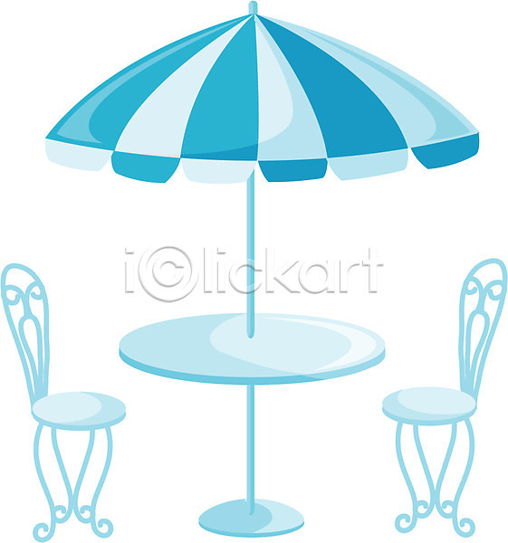 사람없음 EPS 아이콘 계절 놀이용품 생활용품 여름(계절) 여행 의자 탁자 파라솔 해수욕 휴가